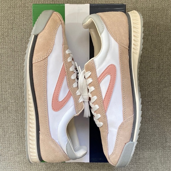 NIB🎀 TRETORN Women's Rawlins Casual Lace-Up Blush Sneakers Size 8 - Picture 8 of 12